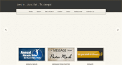 Desktop Screenshot of miraclerevivalcenter.org