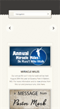 Mobile Screenshot of miraclerevivalcenter.org